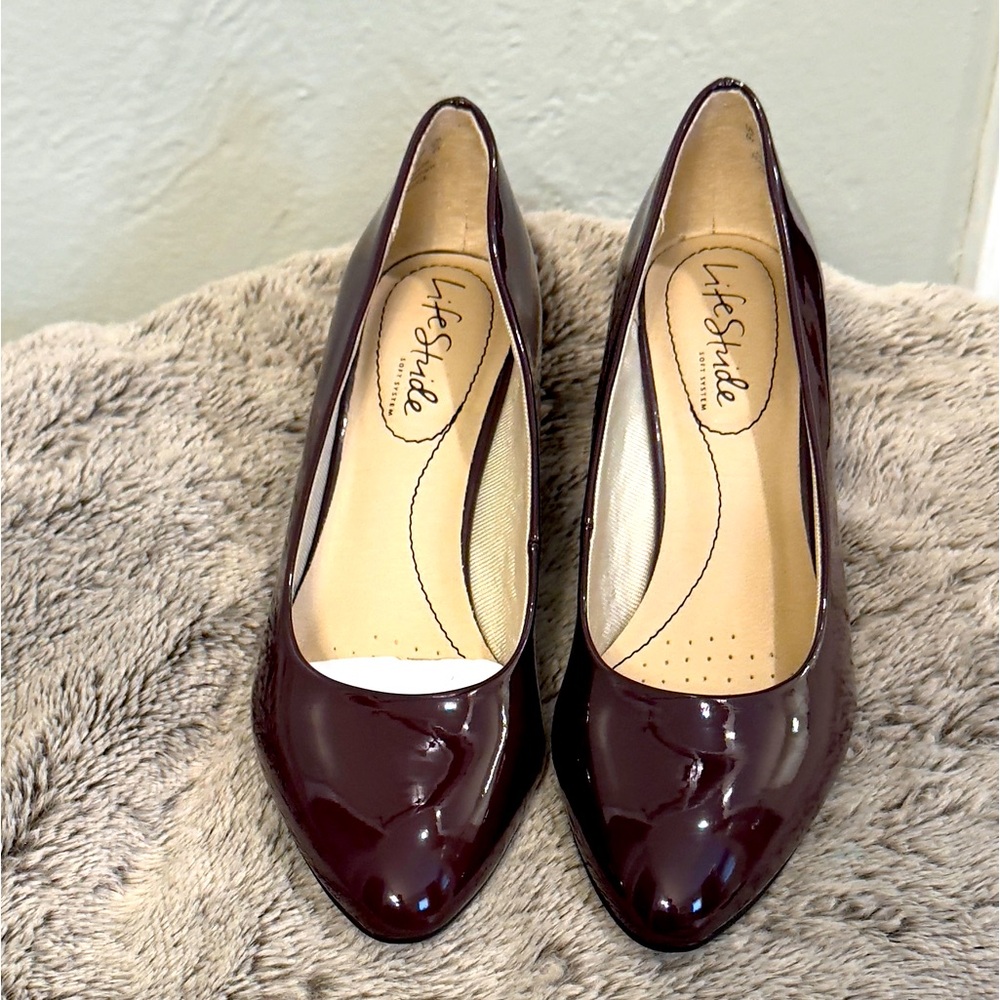 Lifestride Womens Gio Wedge Pumps NWOT